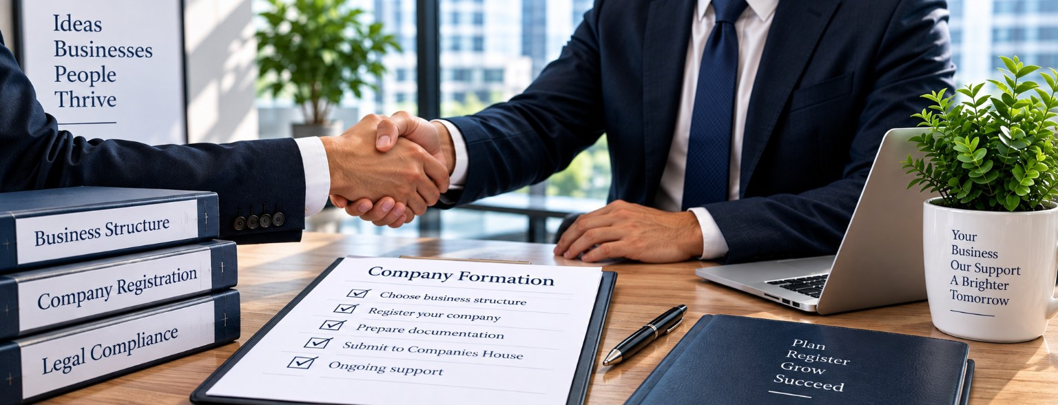 Company formation services in Burton-on-Trent