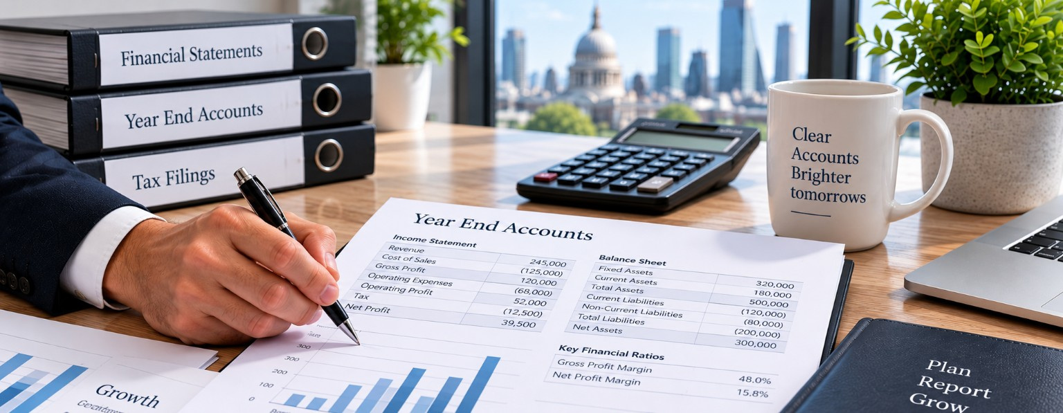 Management accounts services in Burton-on-Trent