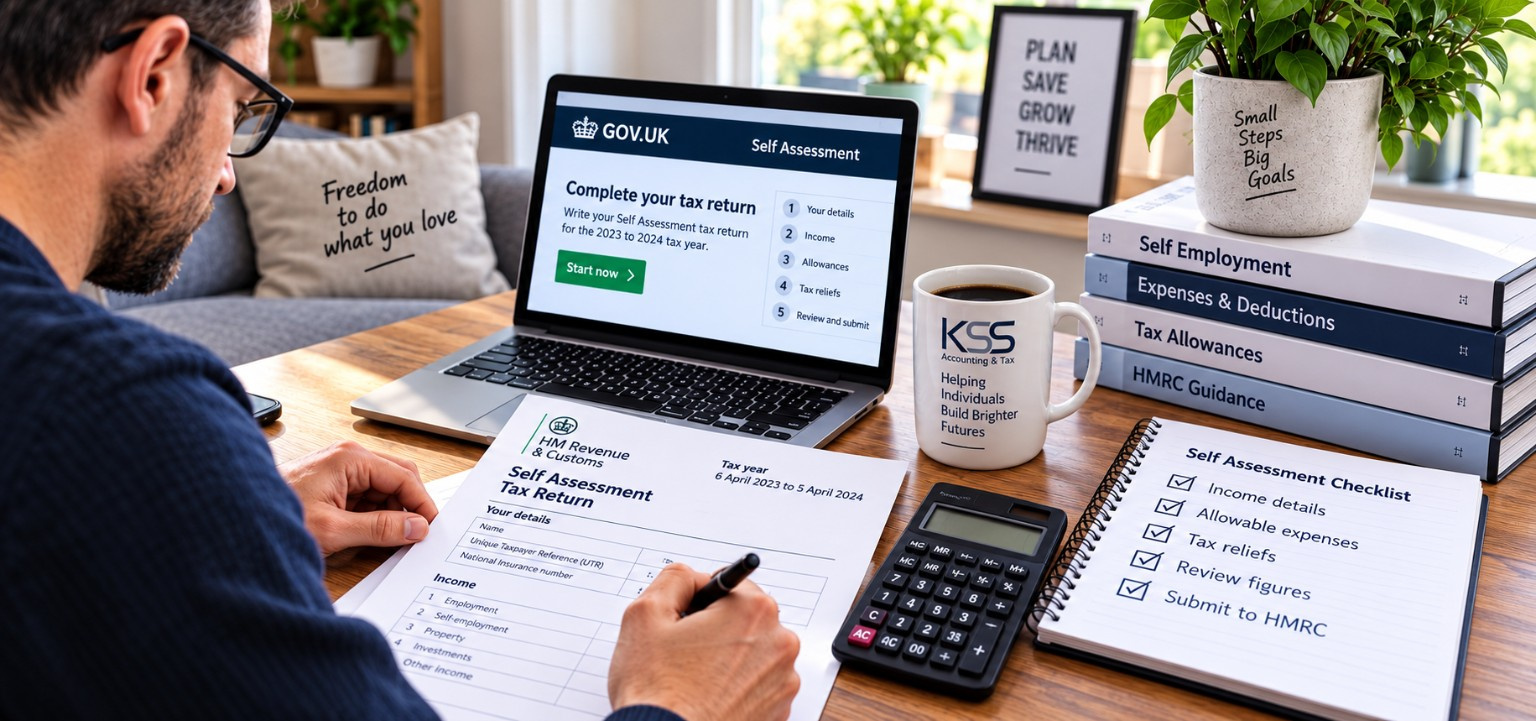 Self Assessment tax services in Burton-on-Trent