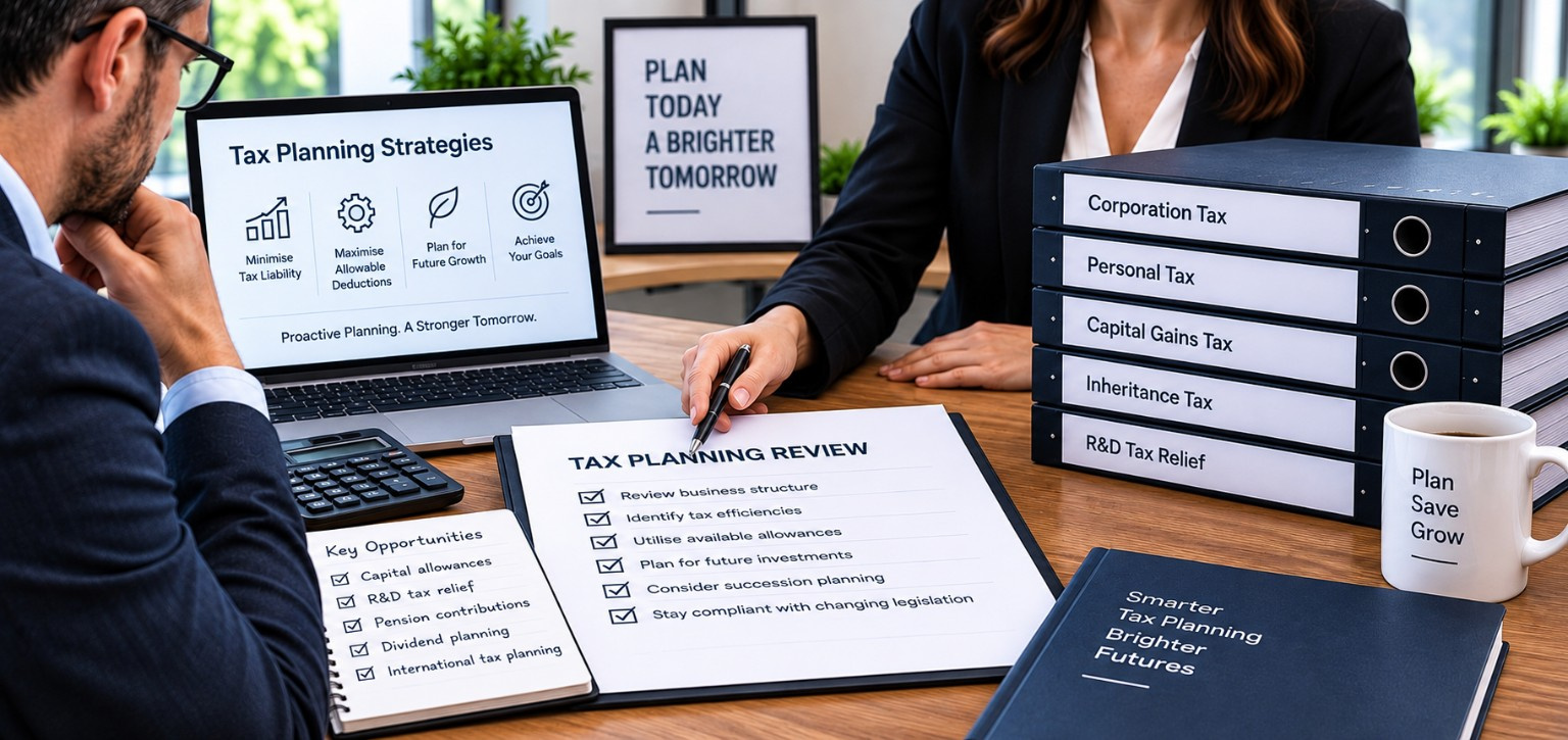 Tax planning services in Burton-on-Trent